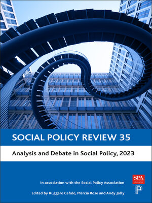 Social Policy Review 35 - ebook